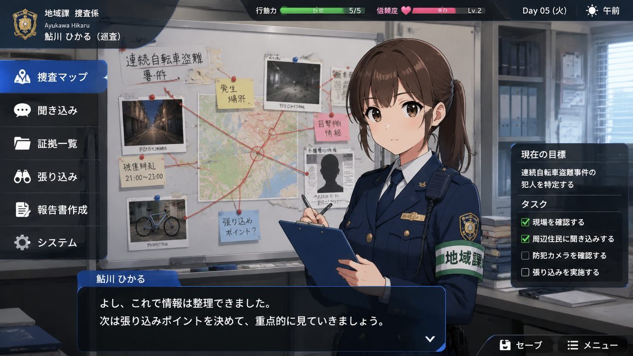 极道无赖EX 女警鮎川光 角色路线 展示图 4
