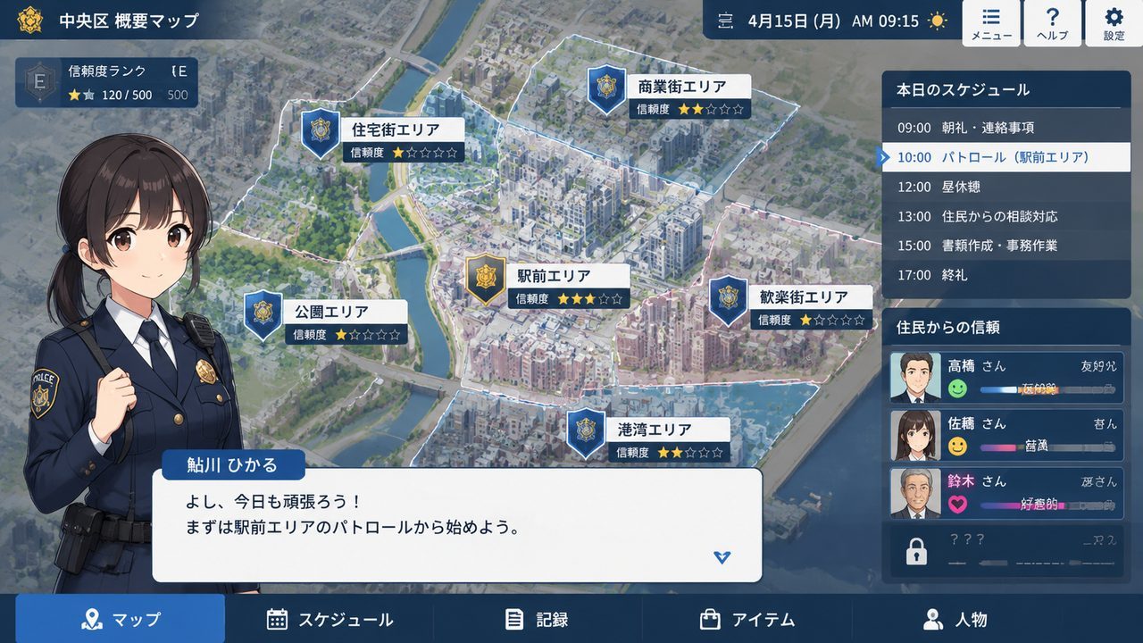 极道无赖EX 女警鮎川光 攻略要点 详情图 5