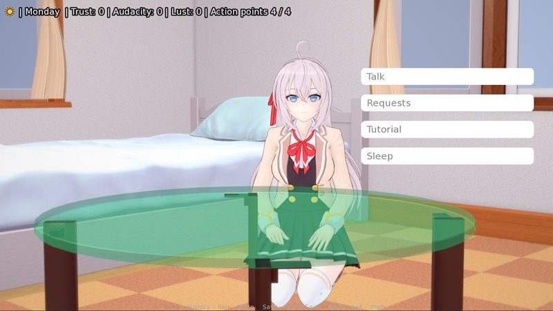 与阿尔雅一起生活 Living With Alya 版 成熟向 实机截图